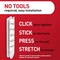 Command Large Picture Hanging Strips, Damage Free Hanging Picture Hangers, No Tools Wall Strips for Living Spaces, 14 White Adhesive Strip Pairs(28 Strips)